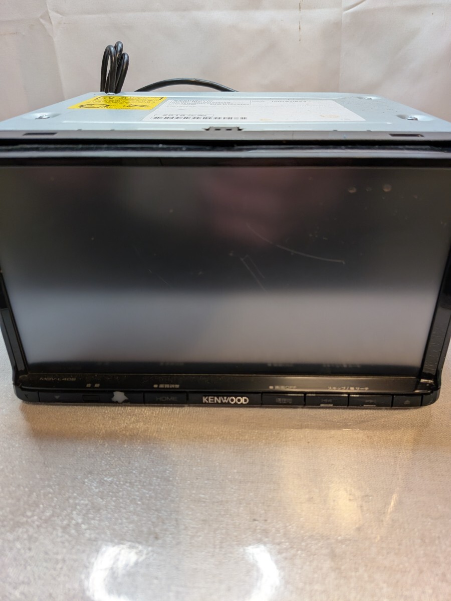 KENWOOD MDV-L402 メモリーナビ 動作未確認 ジャンク