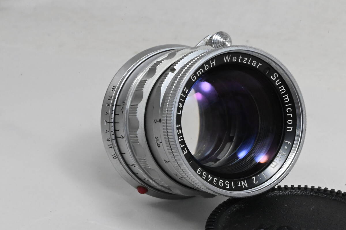  Leica ライカ Ernst Leitz GmbH Wetzlar Summicron f=5cm 1:2 ズミクロン レンズ