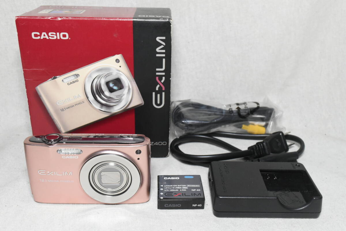 CASIO カシオ　EXILIM　EX-Z400　デジタルカメラ　デジカメ　箱付き