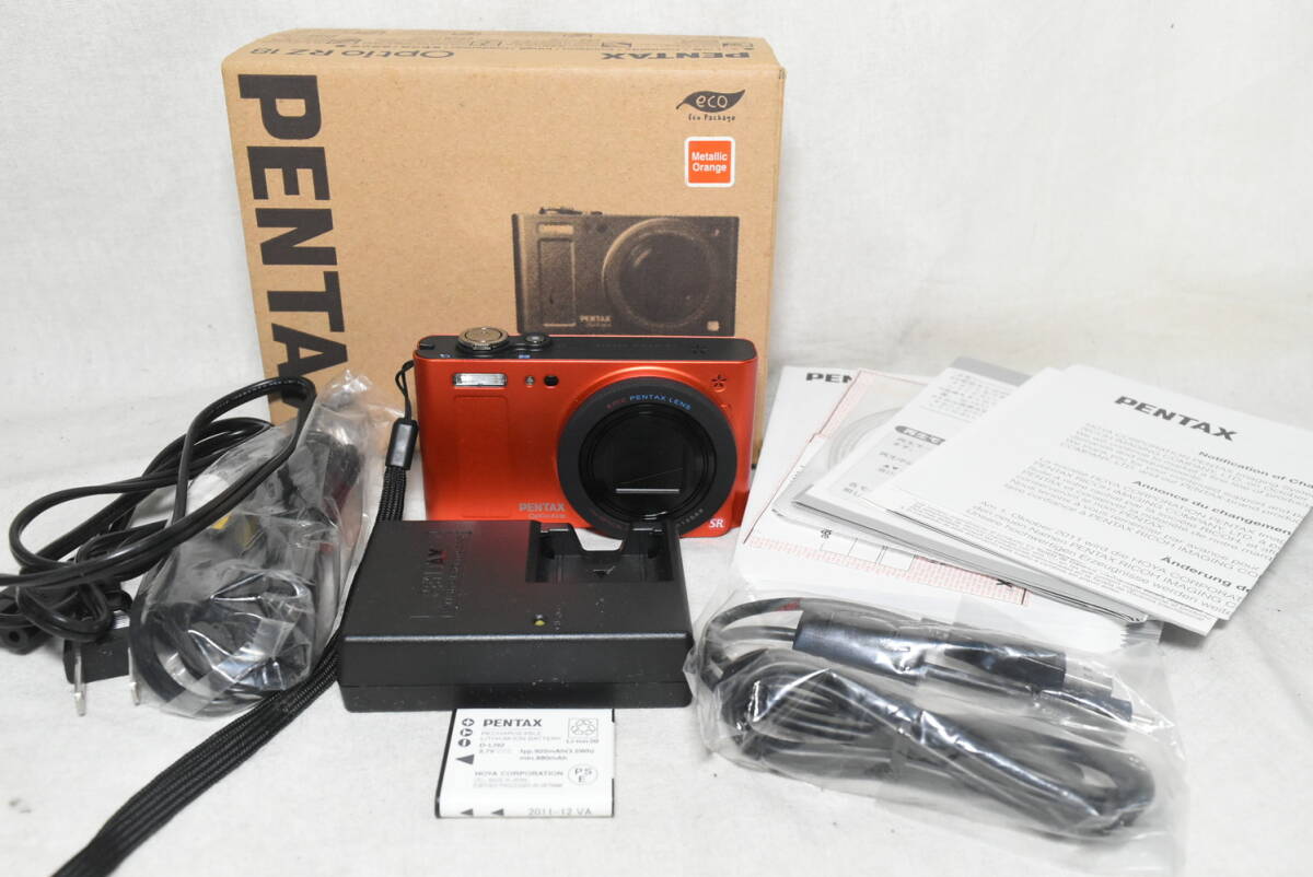 PENTAX　ペンタックス　Optio　RZ18　デジタルカメラ　デジカメ　箱付き