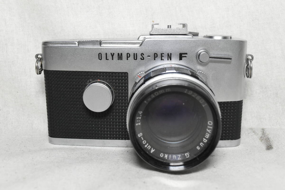 OLYMPUS　オリンパス　PEN-FT　フィルムカメラ　G.ZUIKO　Auto-S 1:1.4 f=40mm レンズ