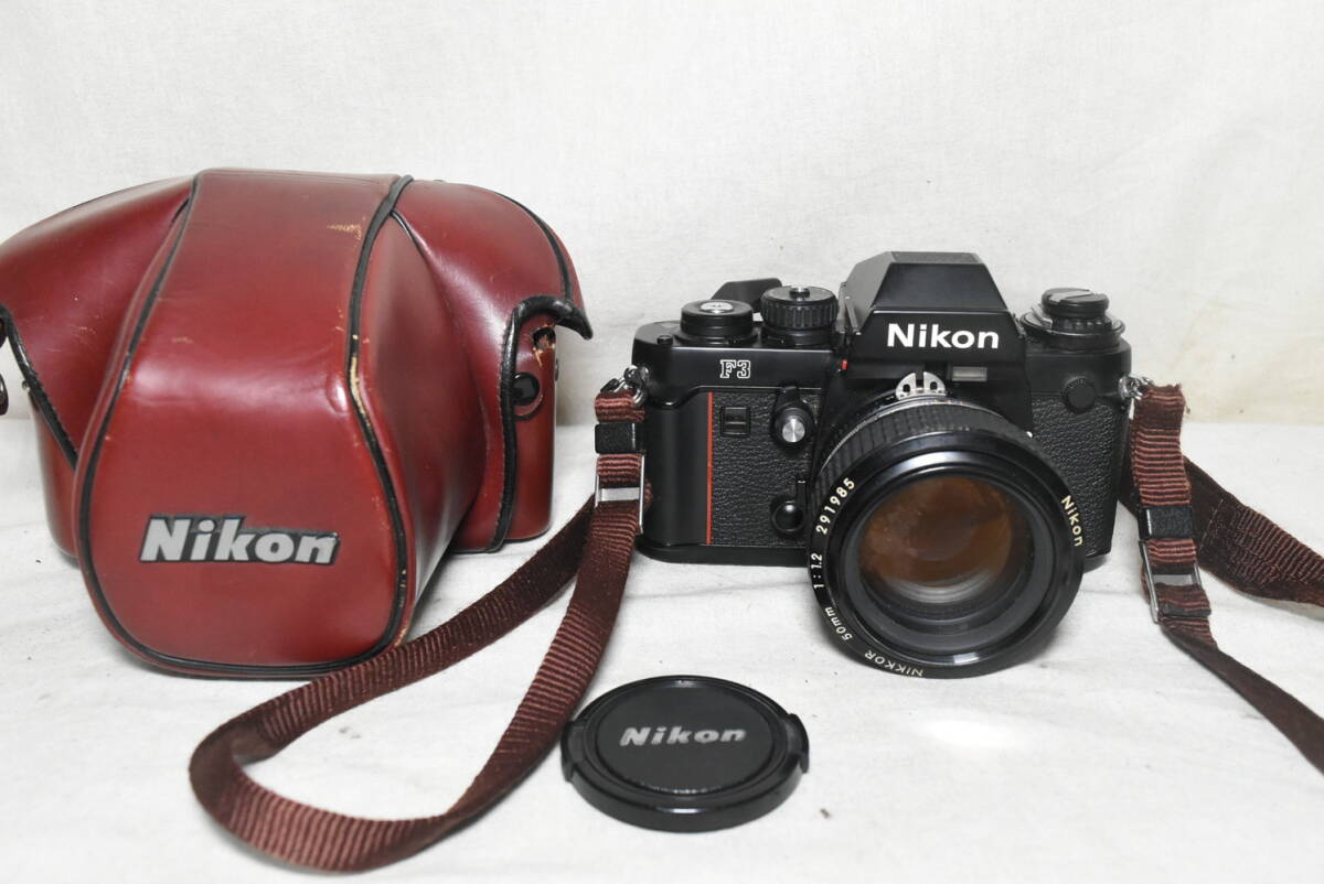 Nikon　ニコン　F3　フィルムカメラ　AI-S　NIKKOR　50mm 1:1.2 レンズ