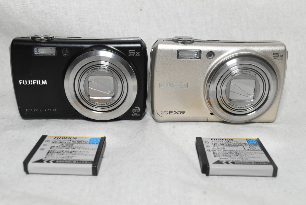 FUJIFILM　富士フイルム　FinePix　F100fd　F200EXR　デジタルカメラ　デジカメ　2個　セット