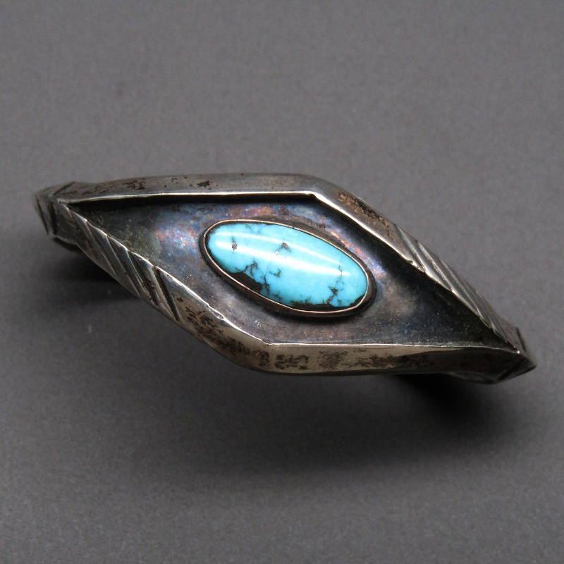 Navajo ナバホ族 バングル モレンシ ターコイズ ヴィンテージ ブレスレット メンズ レディース 80007376