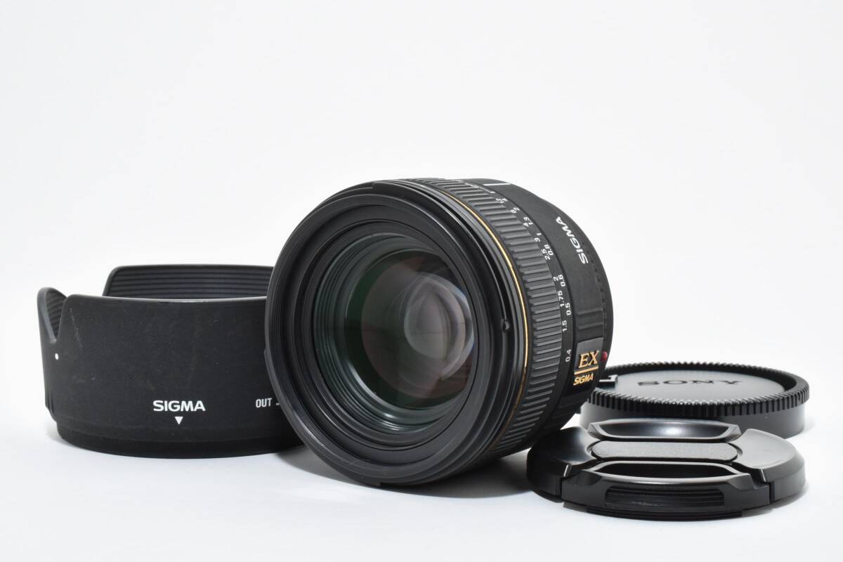 ★美品★シグマ SIGMA 30mm F1.4 DC EX ソニー用★ W0250＃4477