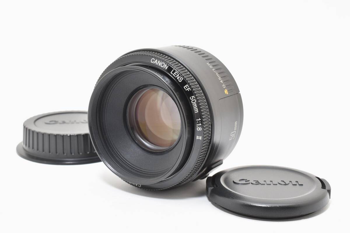 ★美品★キヤノン Canon EF 50mm F1.8 II　★ 330 #4486