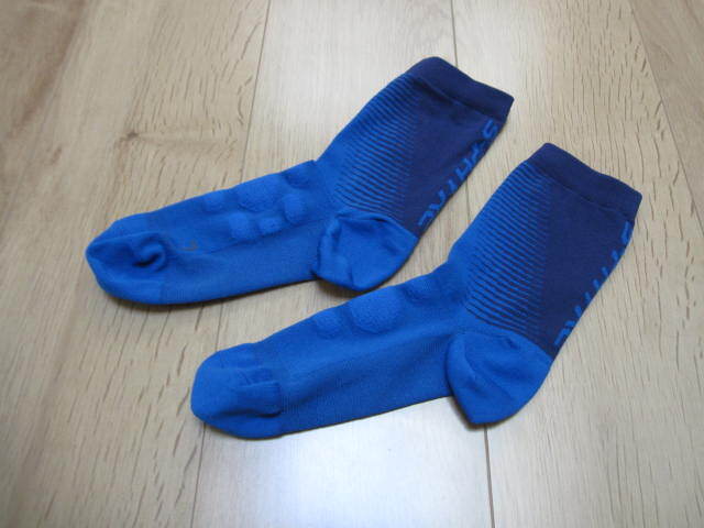【即決価格 送料込み】SHIMANO(シマノ) サイクルソックス S-PHYRE（エスファイア） トールソックス ブルー Ｍ/Ｌ(41-44) 未使用品