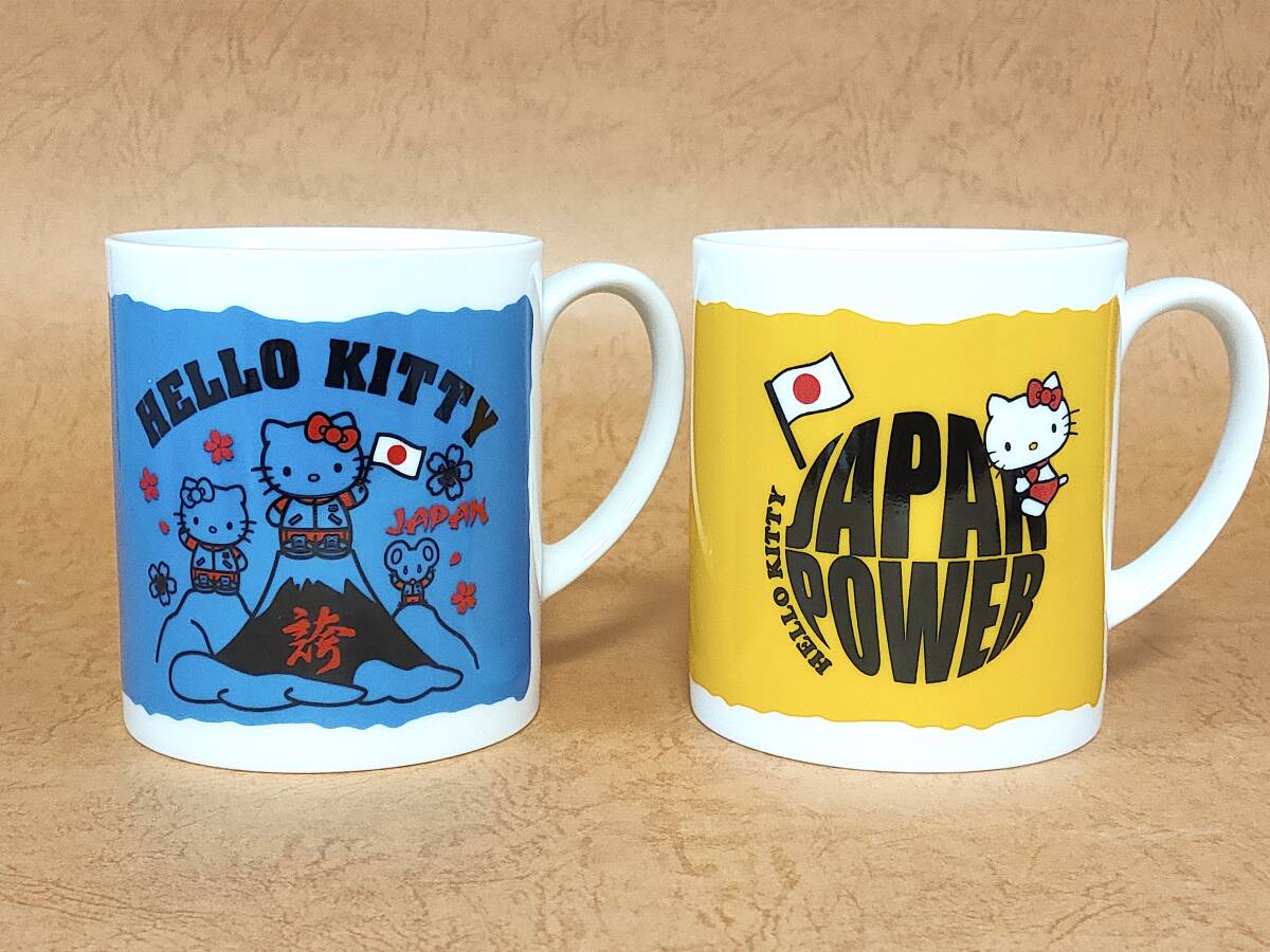 希少 ハローキティー JOC がんばれ！ニッポン！ マグカップ 2個セット未使用 2012 オリンピック ペア 2客