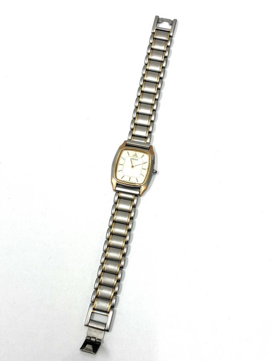 CREDOR クレドール 2F70-5160/0N0045 SEIKO セイコー レディース腕時計 3-153 ドレスウォッチ 高級ブランド シルバー 文字盤白 1円出品 H
