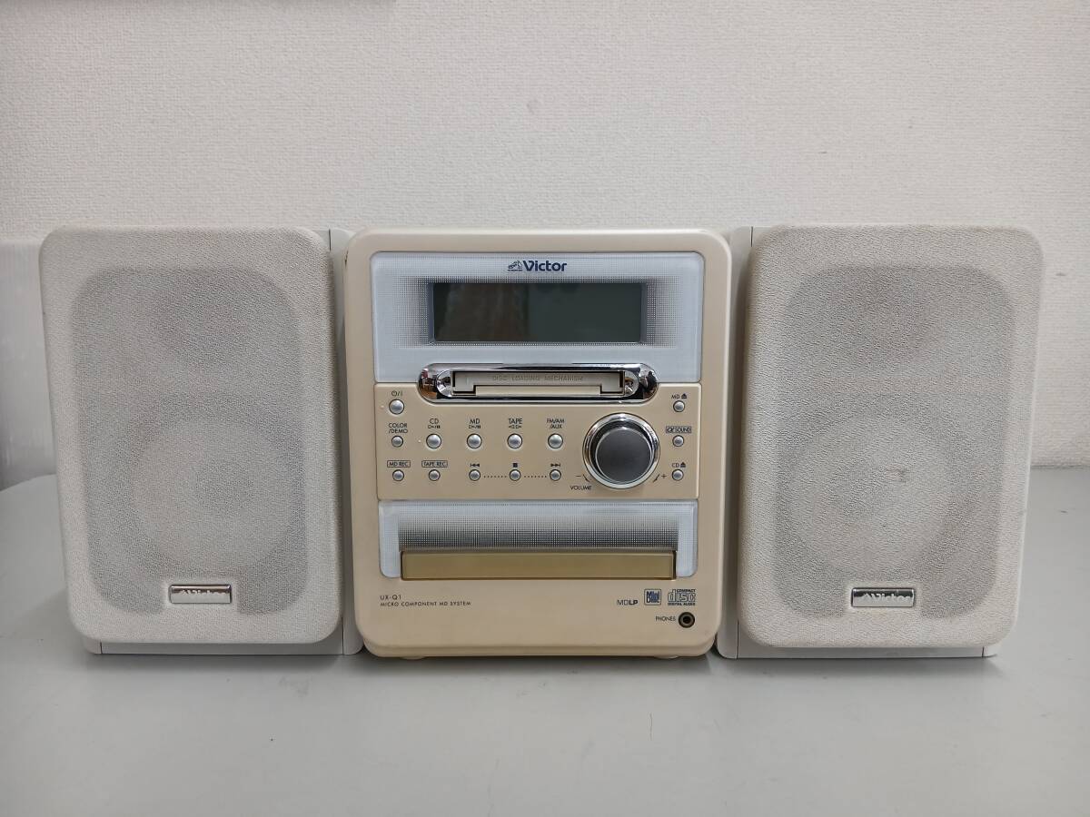 MR7756 ミニコンポ Victor CA-UXQ1-W ジャンク品