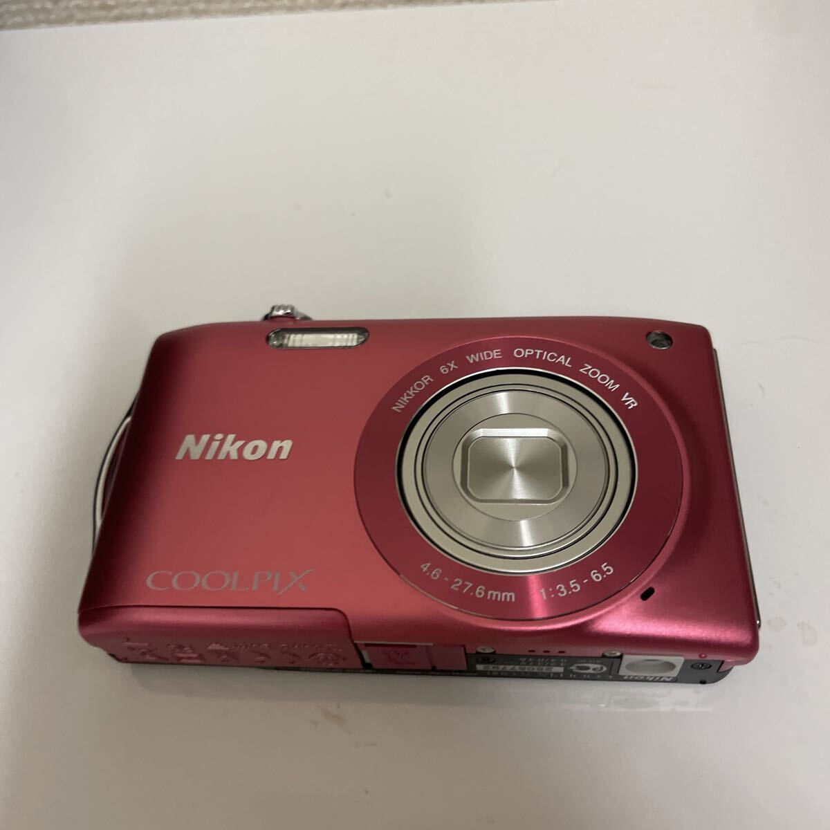 Nikon COOLPIX S3300 ピンク コンパクトデジタルカメラ クールピクス