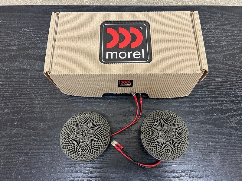【付属品多数】MOREL モレル / CDM880 ミッドレンジ スピーカー ペア / 国内正規品