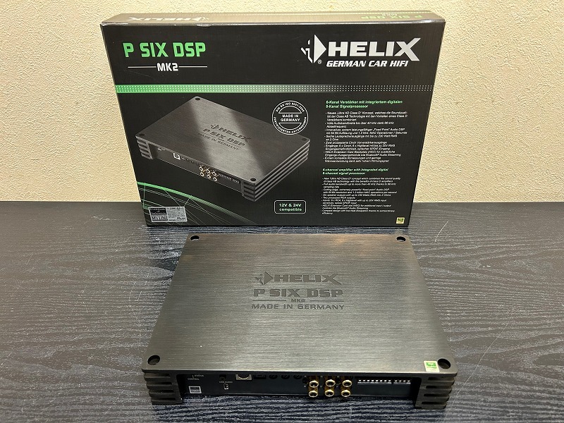 【付属品多数】HELIX ヘリックス / P-SIX DSP MKII （USB モジュール付き）内蔵アンプDSP / 国内正規品