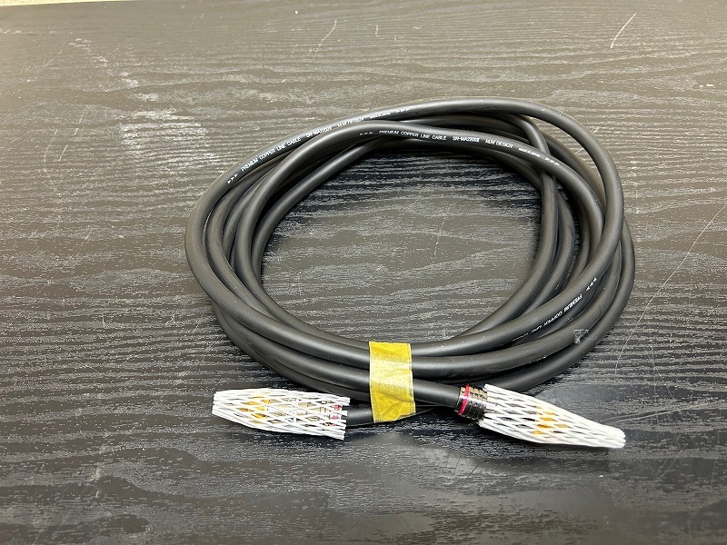 M&Mデザイン M&M DESIGN / SN-MA2200Ⅱ RCAラインケーブル 4m・MONO（1本）