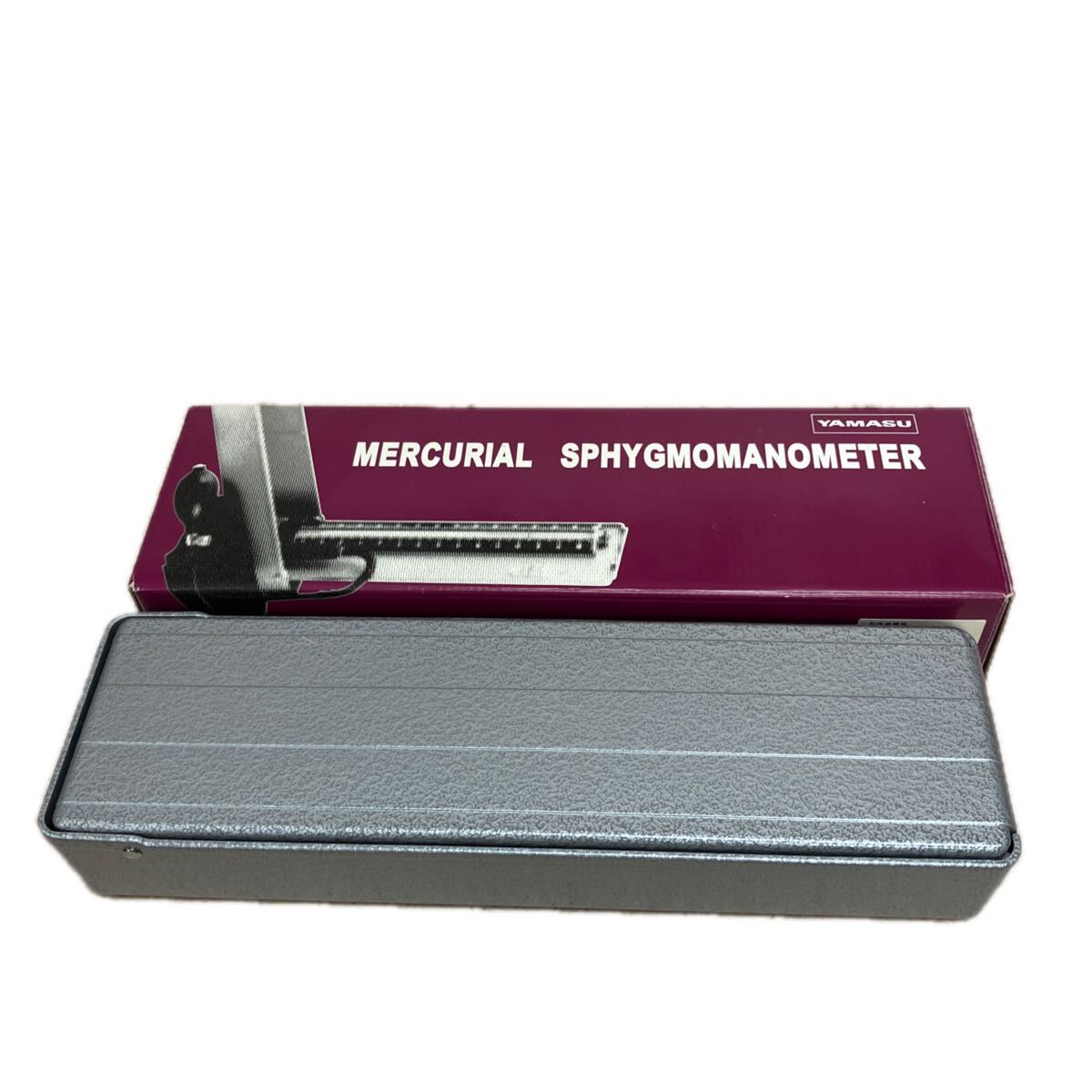 B1025 水銀柱式血圧計 水銀血圧計 No.601 YAMASU ヤマス ケンツメディコ レトロ 現状品