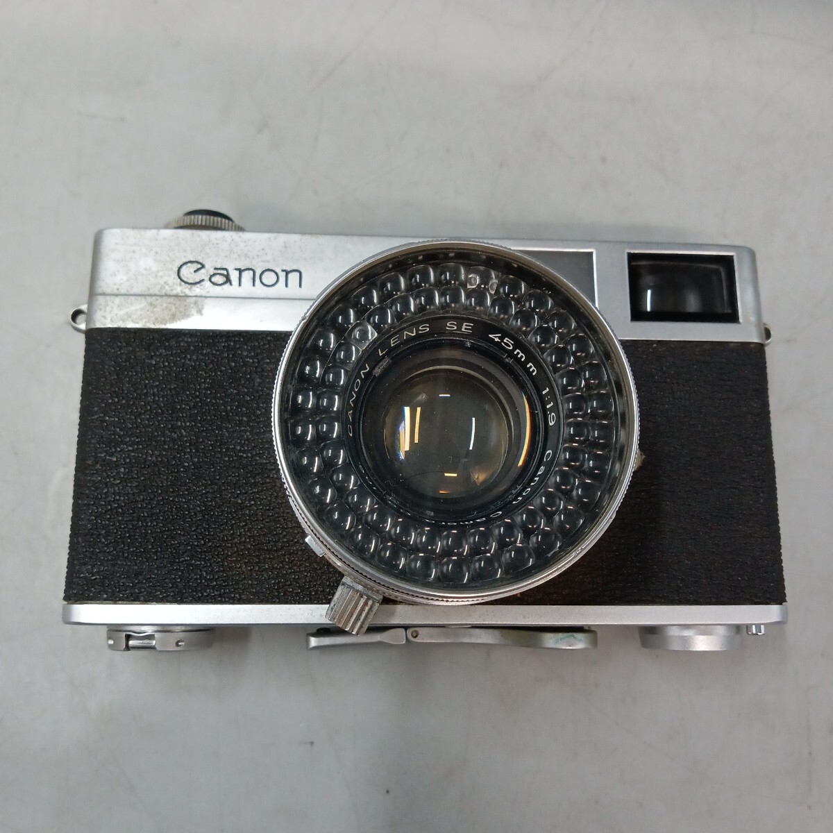 A Canon キャノン フィルムカメラ Canonet キャノネット 472359 動作未確認