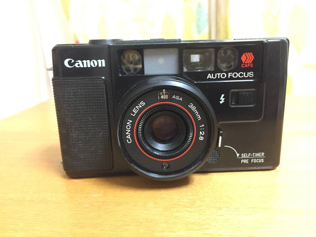 Canon AF35M キャノン フィルムカメラ Auto Focus CAFS 38mm 1:2.8 1円から