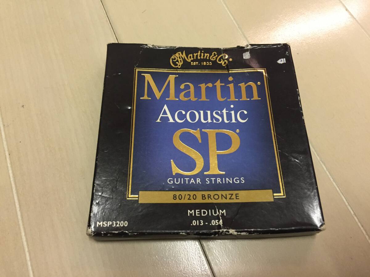 アコースティック ギター用弦 Martin Acoustic SP GUITAR STRINGS 80/20 BRONZE MEDIUM .013-.056