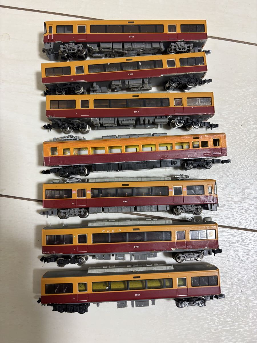 マイクロエース　京阪8000系　テレビカーまとめ売り