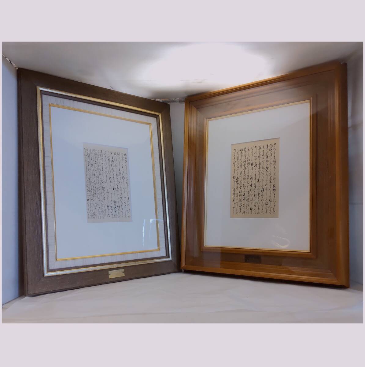 Y032401■『折たく柴の記』 享保元年(1716) 書 原本 額装 約47×56.5cm /約49×58cm 東北文化財研究所 鑑定書付 江戸中期 政治家 自叙伝■