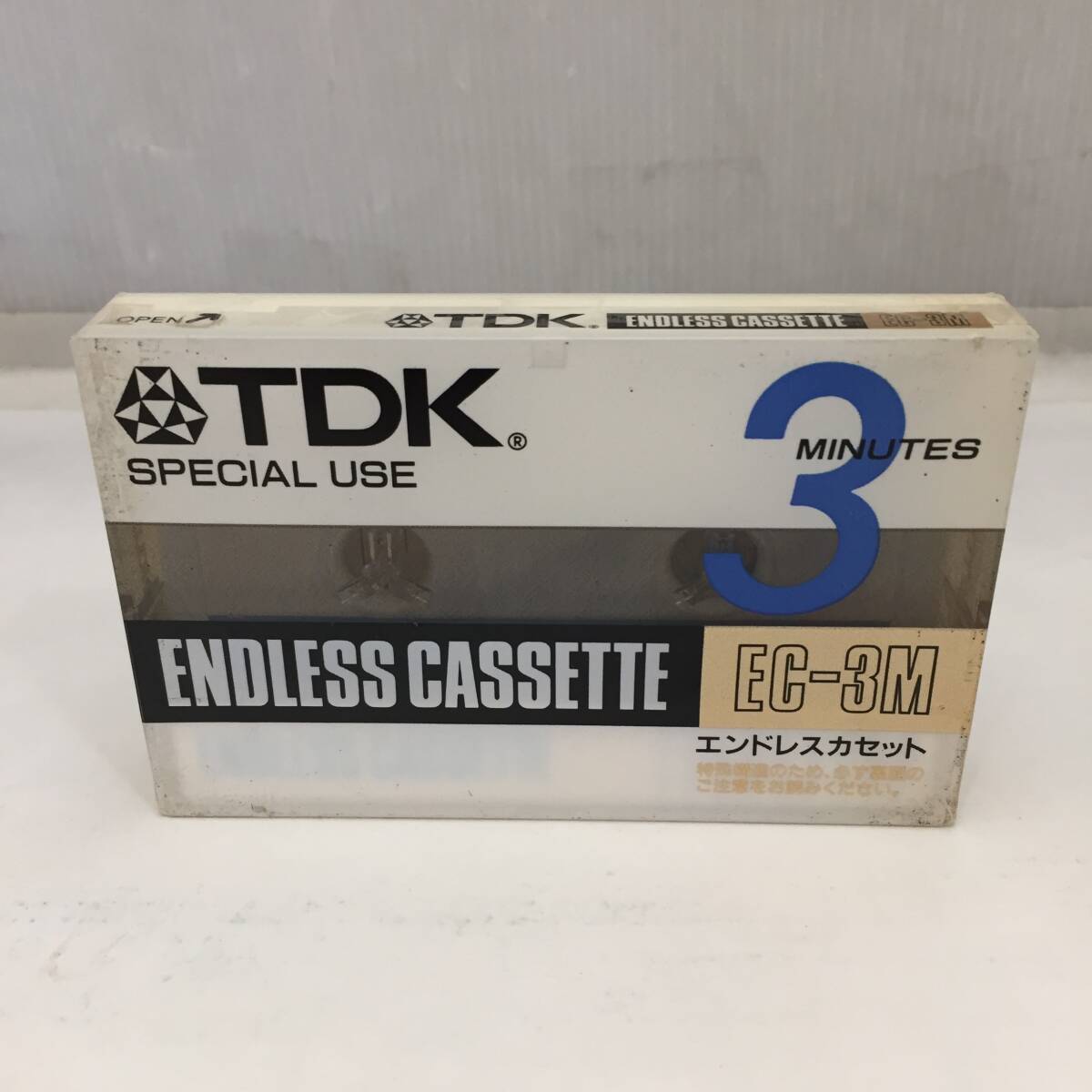 F030512◎⑫【未使用・未開封】ＴＤＫ ＥＣ－３Ｍ エンドレスカセット ３分 ノーマルポジション TYPE I カセットテープ◎
