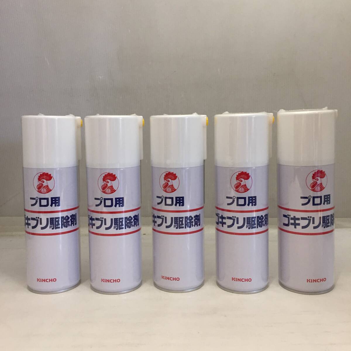 F031902◎未使用 KINCHO プロ用 ゴキブリ駆除剤 キンチョー コックローチSE 5本セット◎