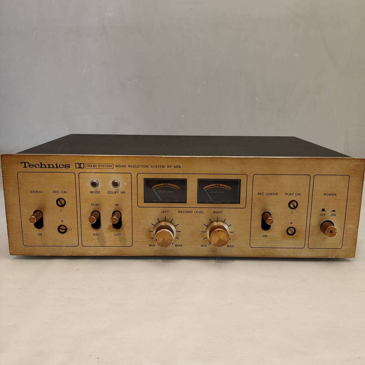 032202●ジャンク品 通電確認のみ Technics テクニクス RP-969 ノイズリダクションシステム●