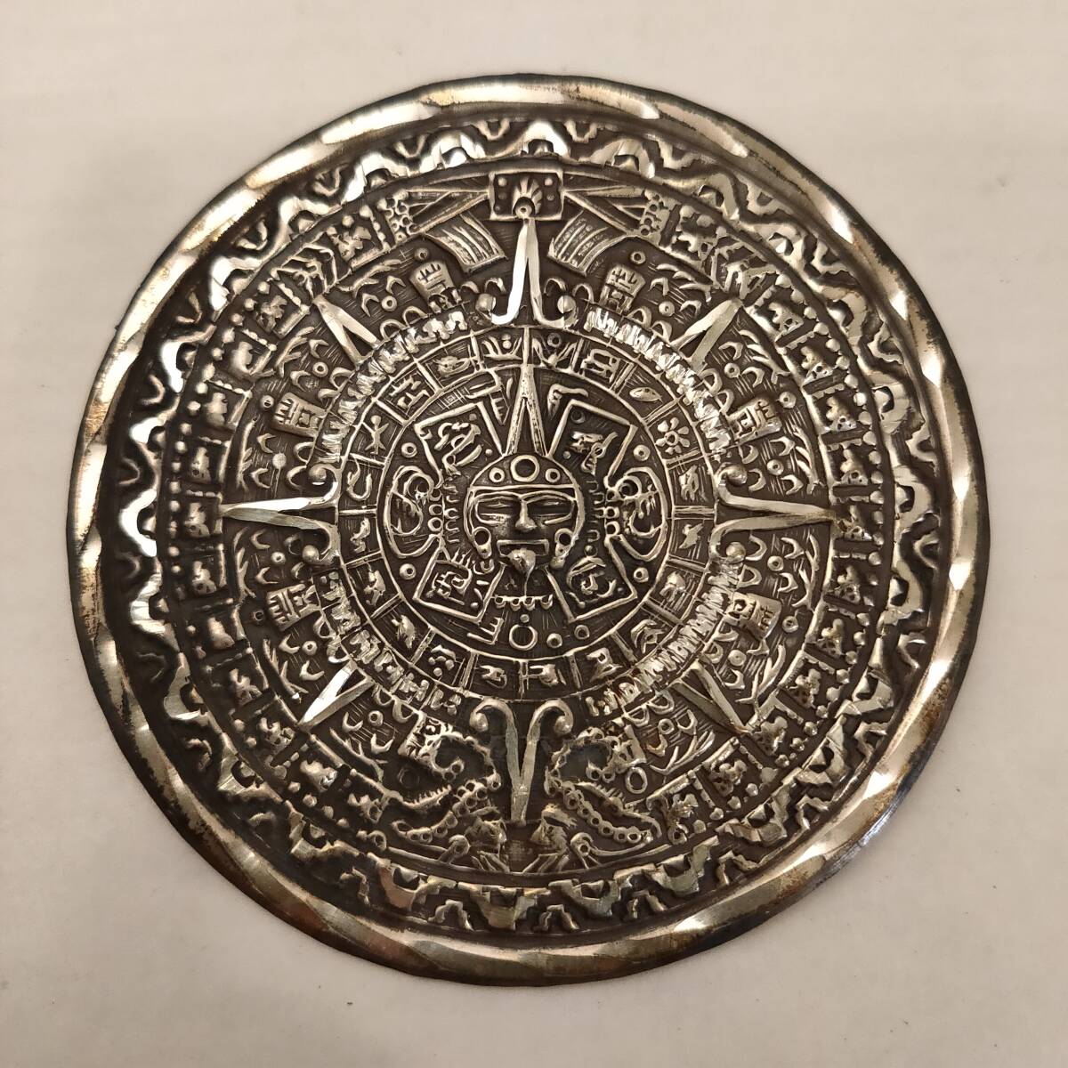032205●メキシコ アステカ マヤ文明 ペンダントブローチ アクセサリー●