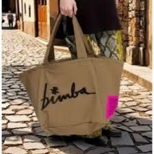 新品 ビンバイローラ BIMBA Y LOLA 大き目 トートバッグ ベージュ系　スペイン発