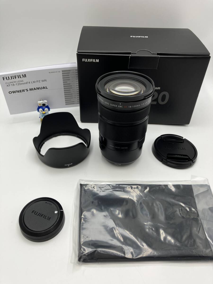 【動作確認済】FUJIFILM XF 18-120mm F4 LM PZ WR ズームレンズ