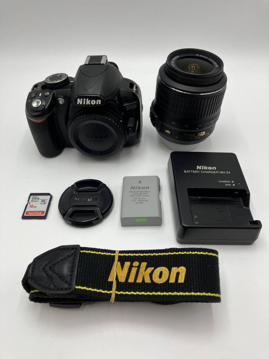 【動作確認済】Nikon D3100 18-55mm 標準ズームレンズキット