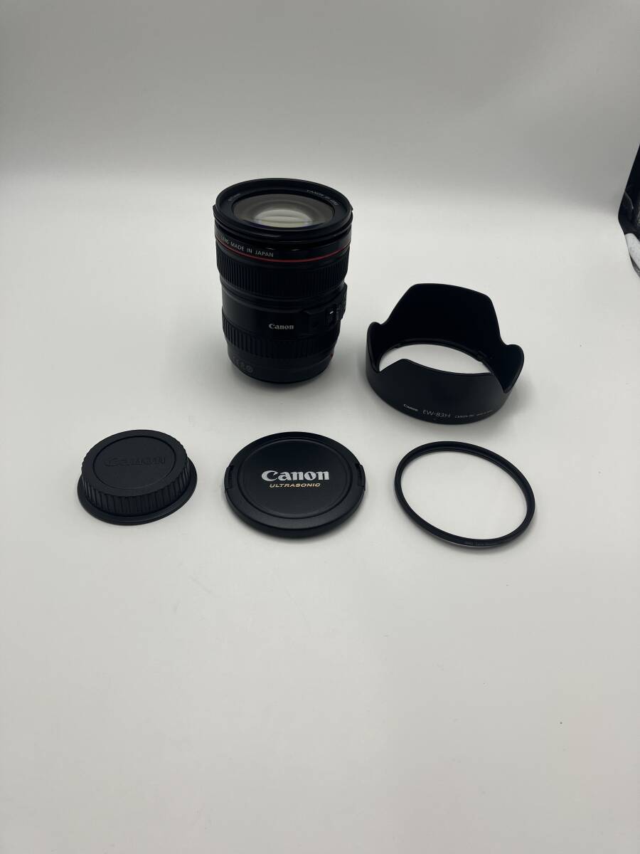 【返品保証・動作確認済】Canon EF 24-105mm F4L IS USM 標準ズームレンズ