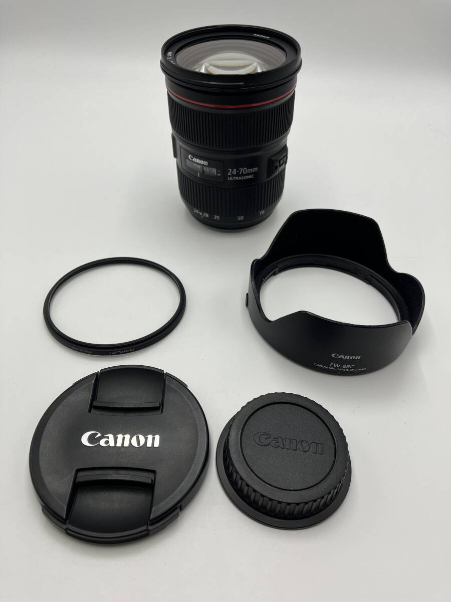 【動作確認済】Canon EF 24-70mm F2.8L II USM 標準ズームレンズ