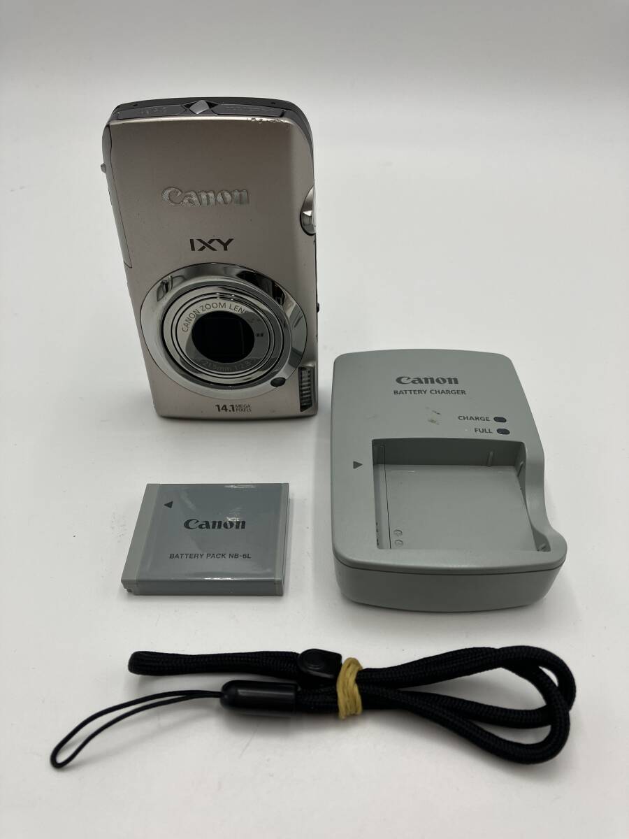 【動作確認済】Canon IXY 10S シルバー コンパクトデジタルカメラ