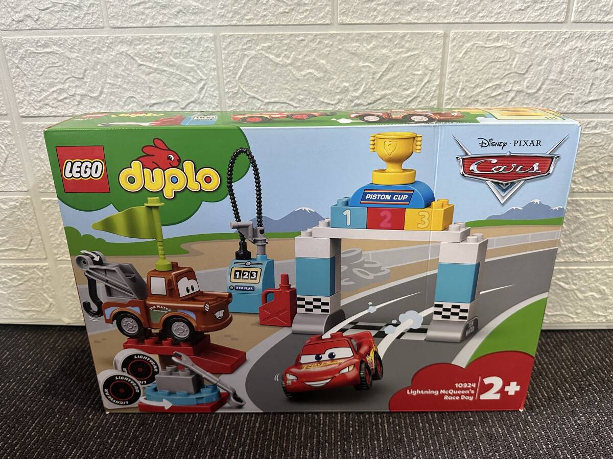 62S0130 LEGO レゴ LEGO デュプロ 10924 ライトニング・マックィーンのレースの日 未開封