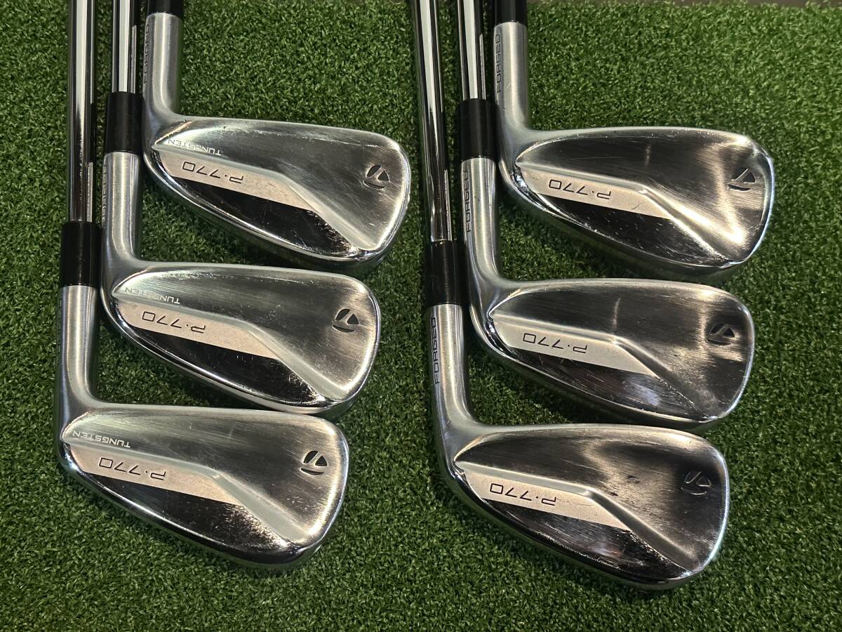 62S0130 TaylorMade テーラーメイド P770 5,6,7,8,9,P アイアン 6本 Dynamic Gold EX S200 シャフト