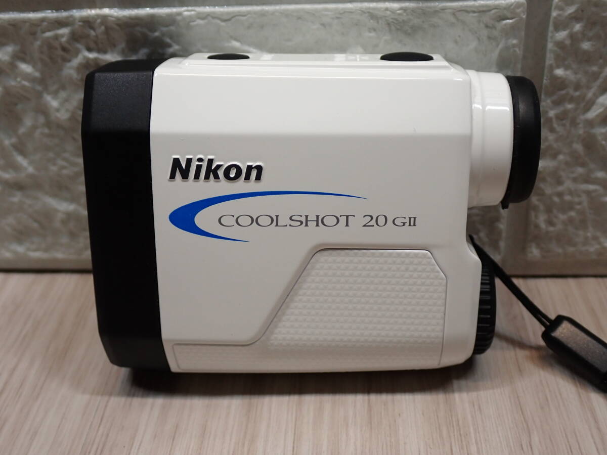 62A7230 Nikon ニコン COOLSHOT 20 GⅡ 6×20 レーザー距離計 動作確認済み