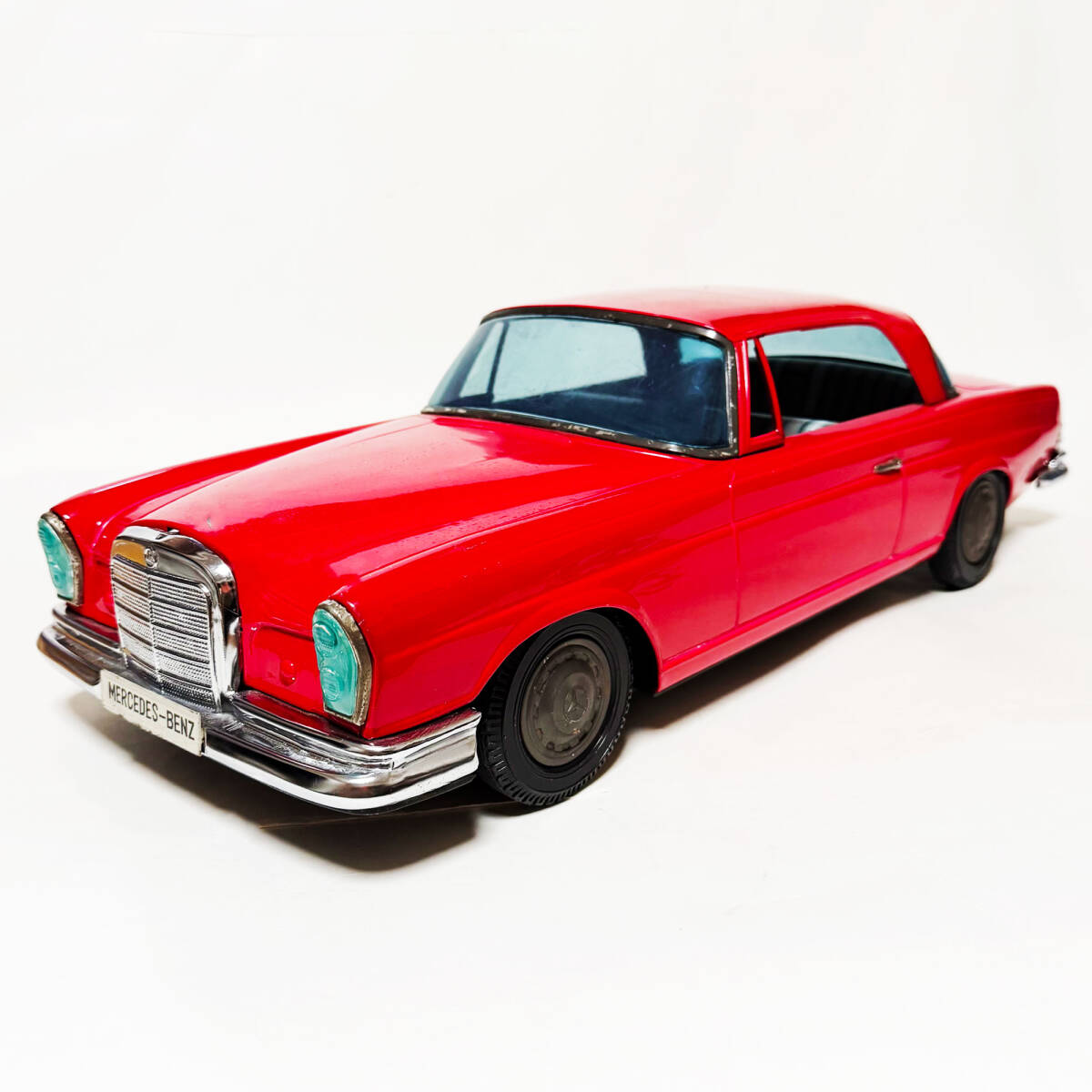 ■1960年代 メルセデスベンツ 300ES ヴィンテージ 大型ブリキ玩具Z全長61cm■ダメージあり