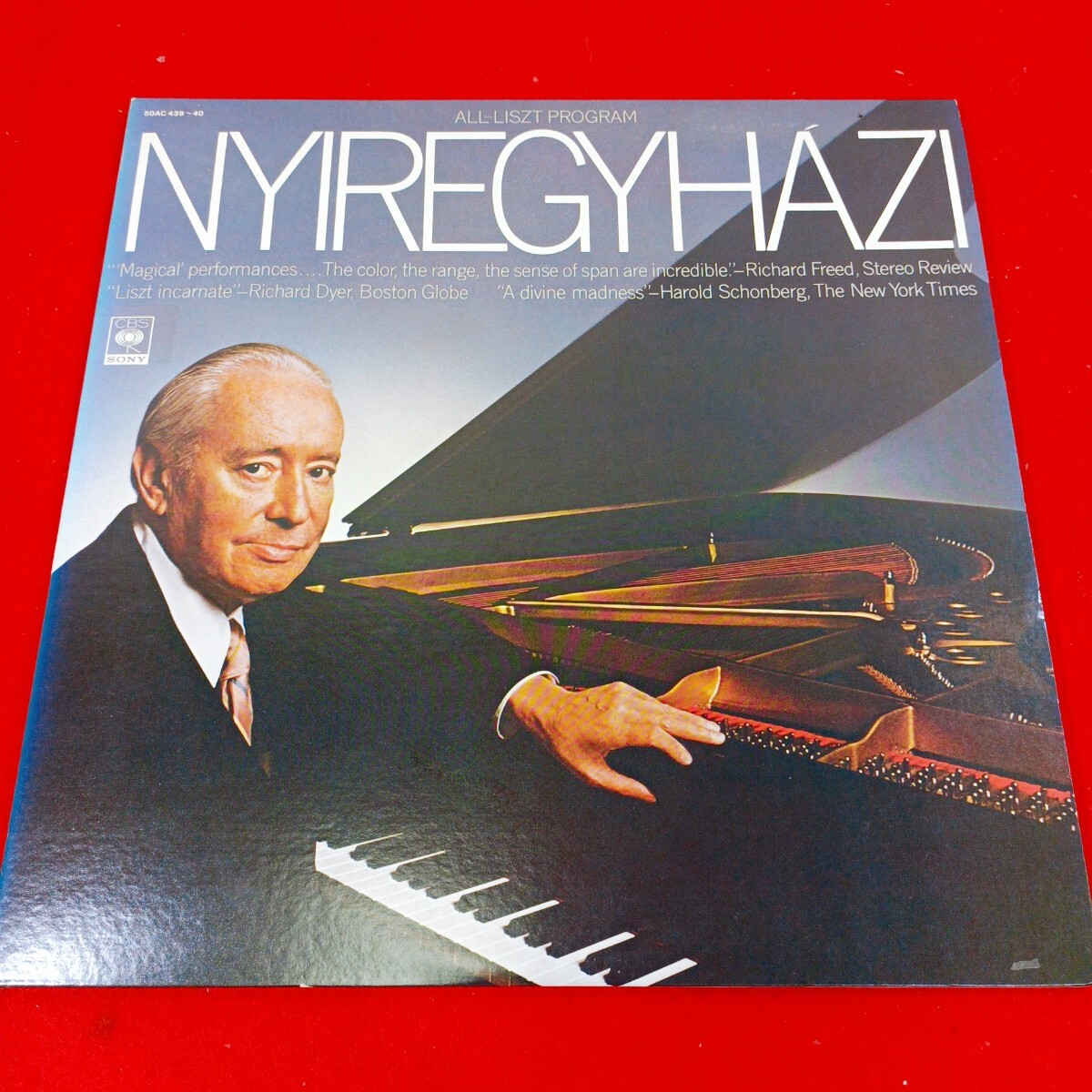 管LP116 Nyiregyhazi ニレジハジ ピアノ プレイズ リスト 2枚組レコード Liszt