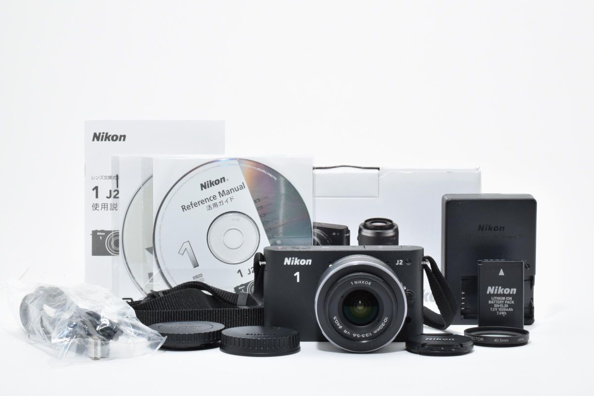 【箱付き】 Nikon ニコン 1 J2 レンズキット ミラーレス一眼カメラ #18-9