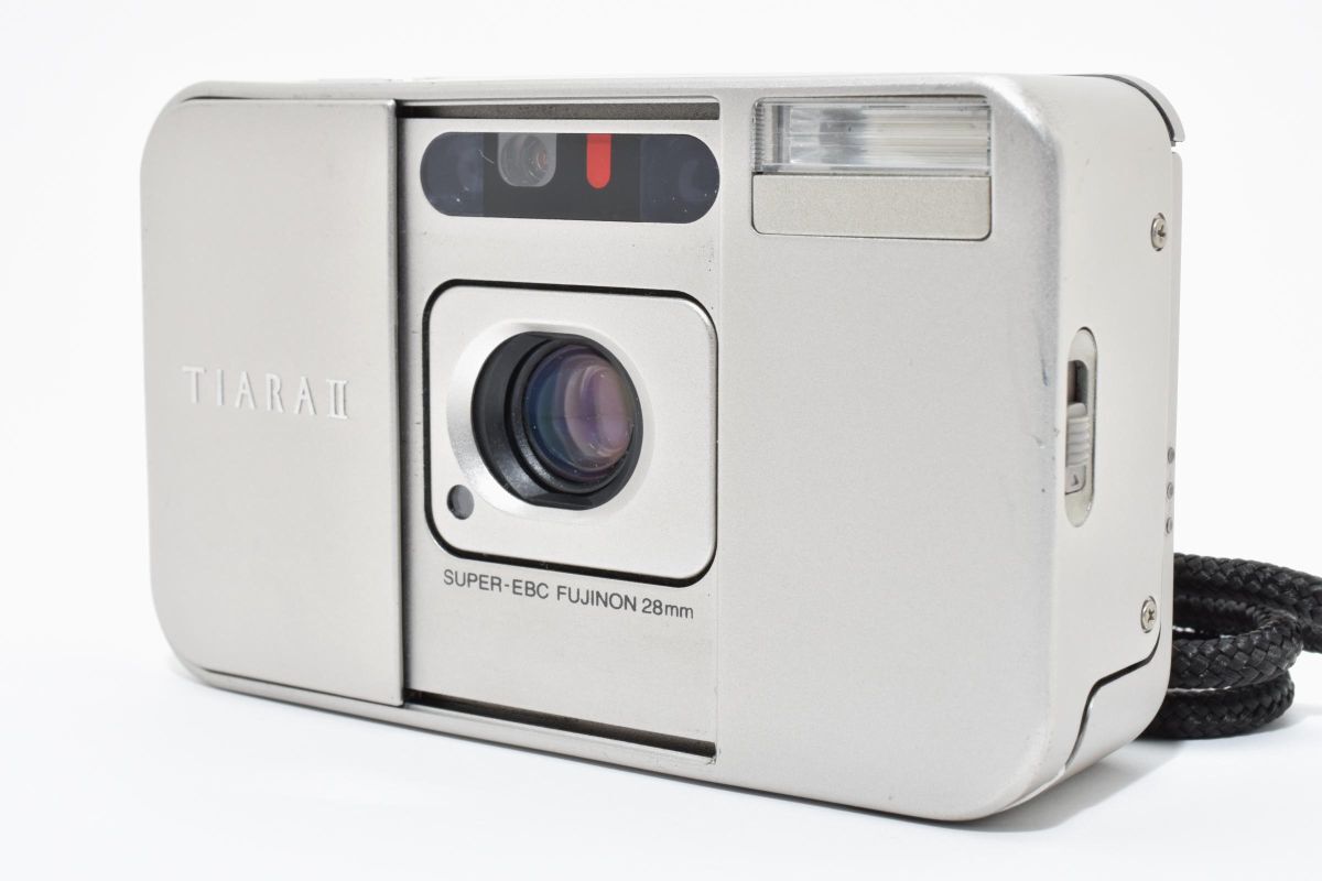 【希少】 FUJIFILM 富士フィルム TIARA II 2 ティアラ コンパクト フィルムカメラ #61-5