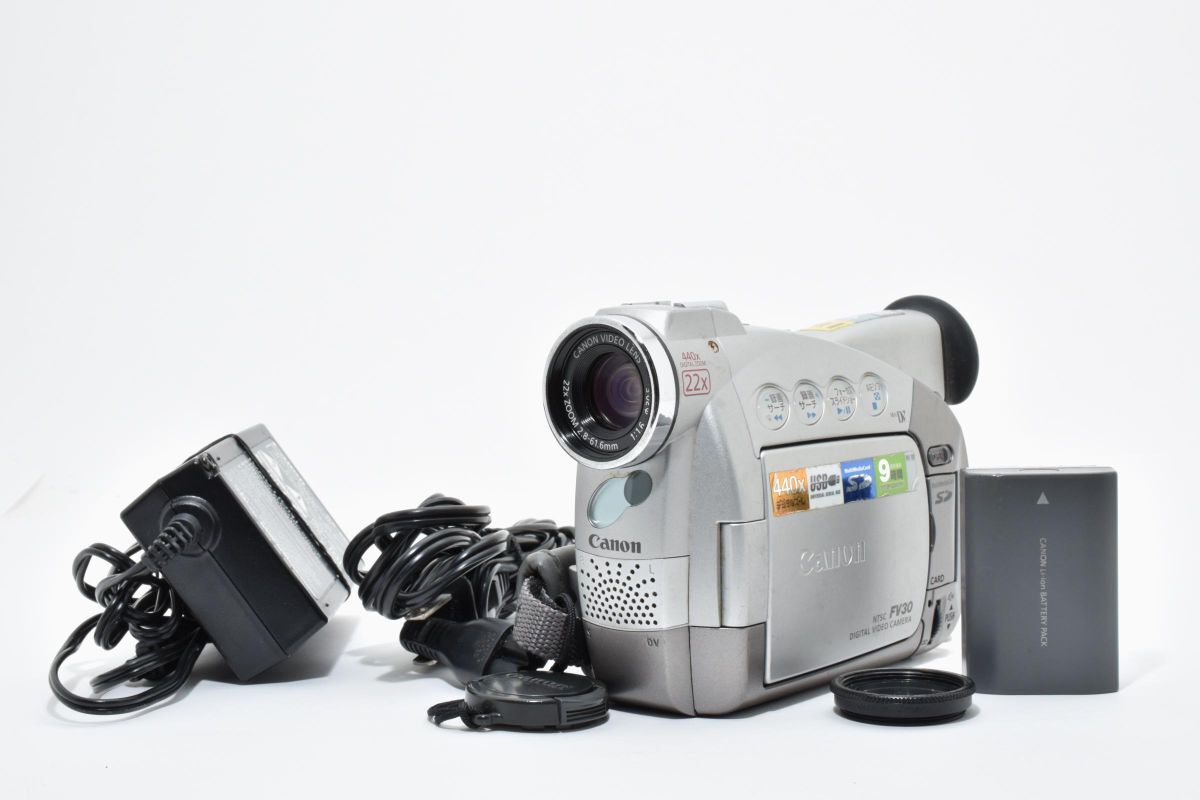 【希少】 Canon キャノン DM FV30 デジタルビデオカメラ #B41