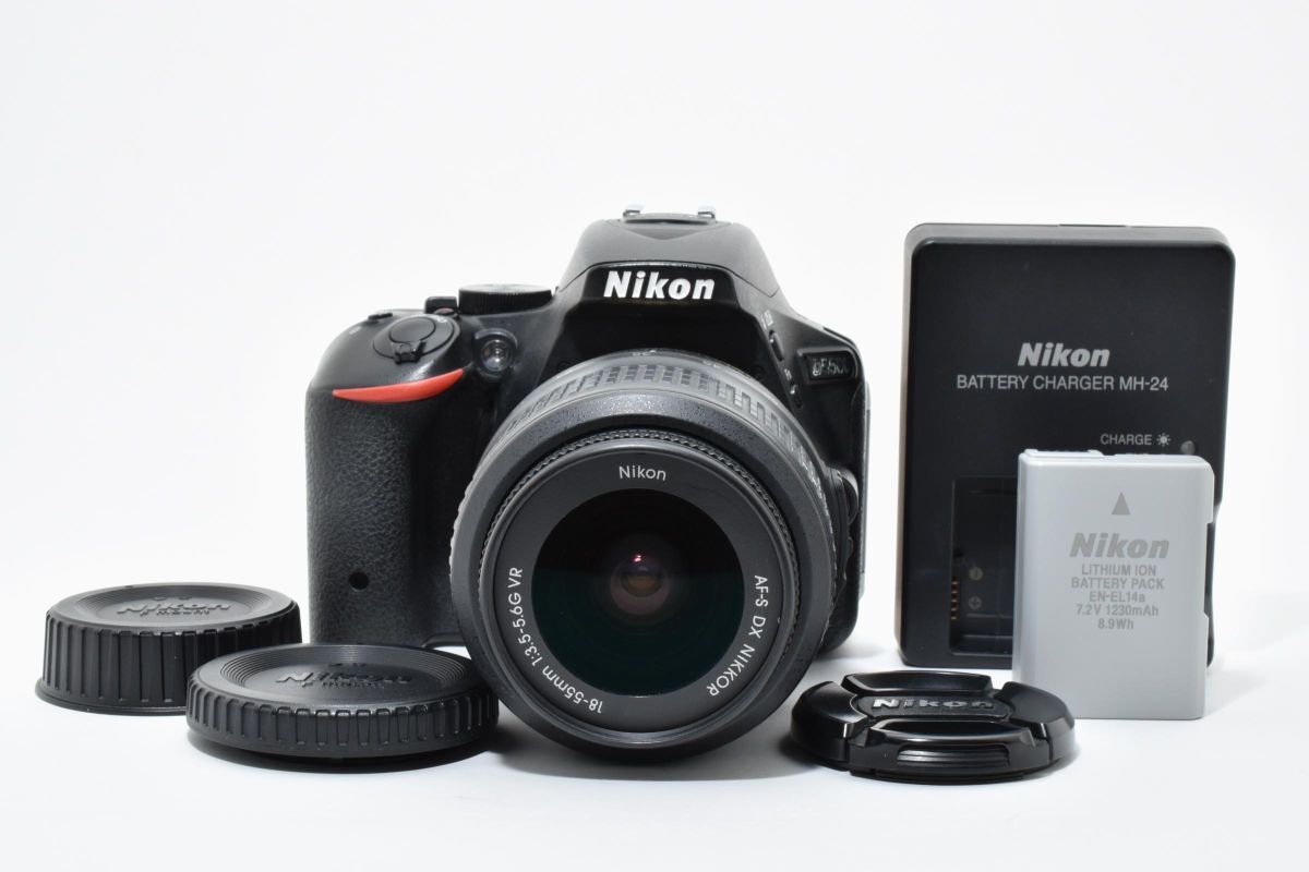 【大人気】 Nikon ニコン D5500 レンズキット デジタル一眼カメラ #B63