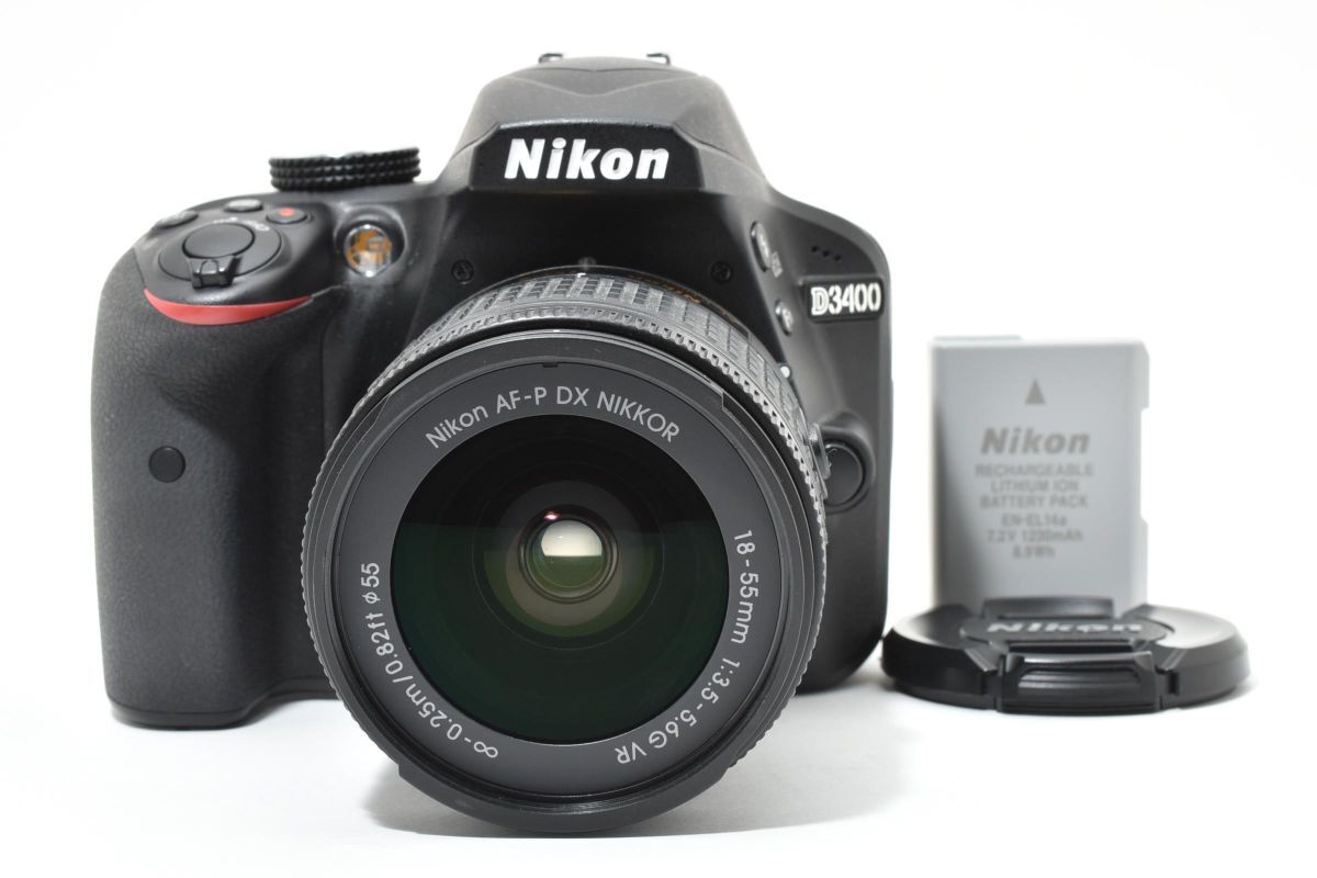 【大人気】 Nikon ニコン D3400 レンズキット デジタル一眼レフカメラ #40-7