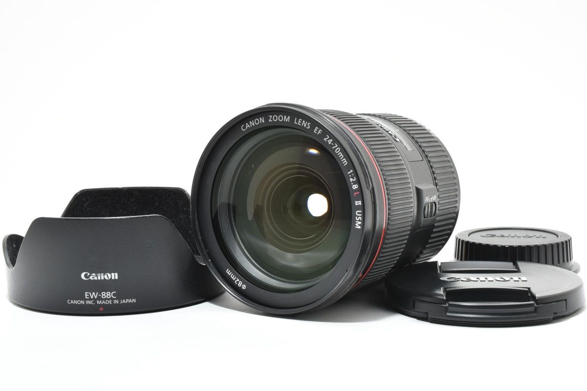 【動作好調】 Canon キャノン EF 24-70mm F2.8L Ⅱ USM レンズ デジタル一眼レフカメラ #233-8