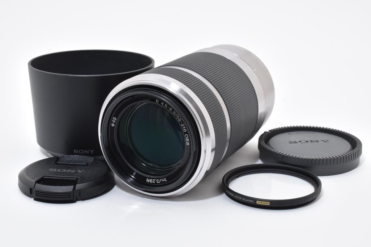 【動作好調】 SONY ソニー E 55-210mm F4.5-6.3 OSS レンズ ミラーレス一眼カメラ #4235B