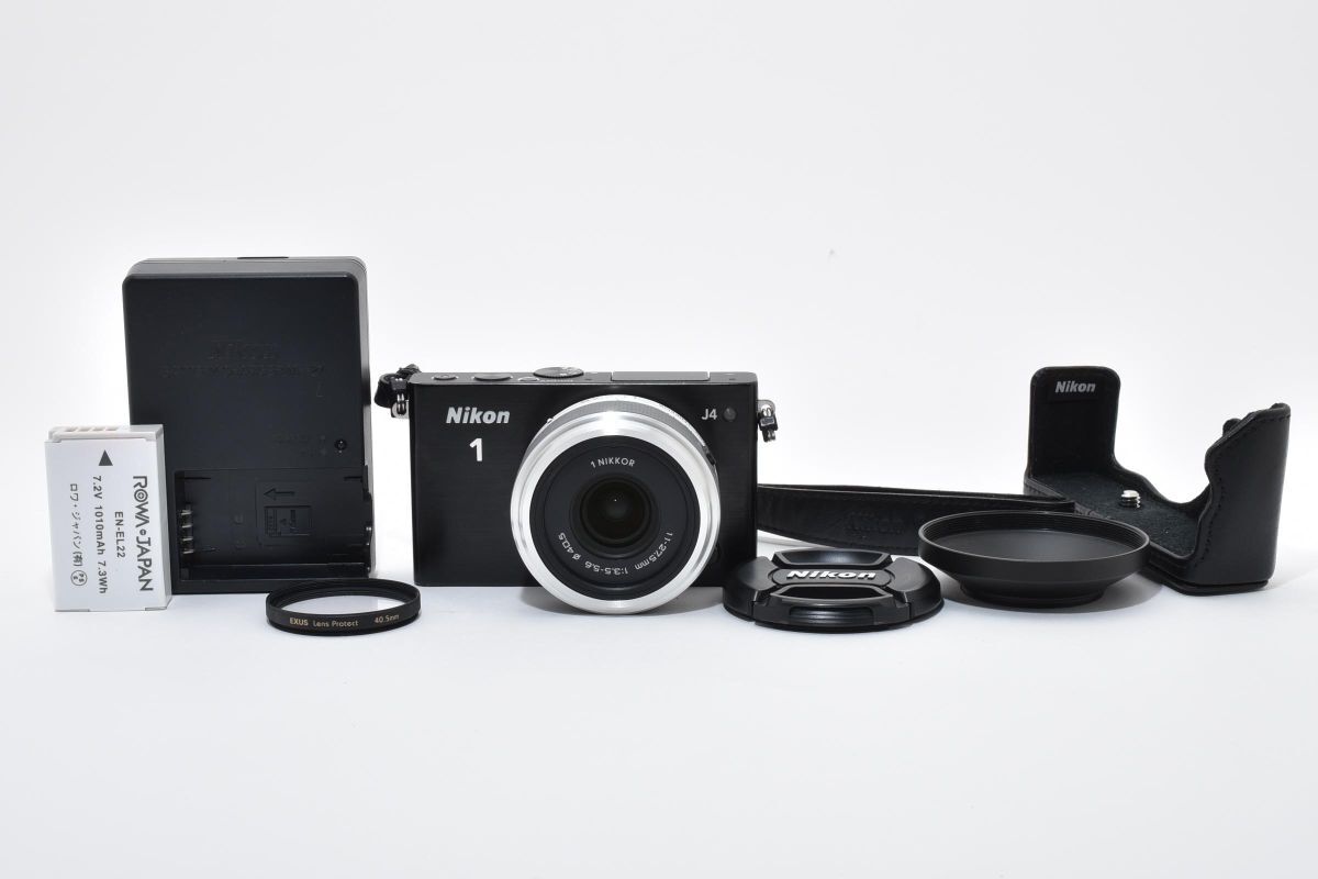 【動作好調】 Nikon ニコン 1 J4 レンズセット 11-27.5mm ミラーレス一眼カメラ #4266