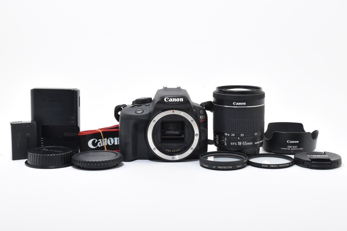 【動作好調】 Canon キャノン EOS Kiss X7 レンズキット デジタル一眼レフカメラ #8-7