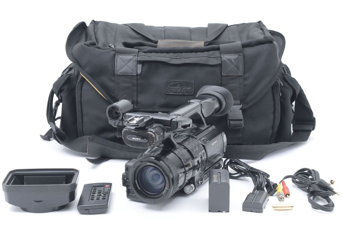 【希少・付属品多数】 SONY ソニー HVR-Z1J デジタルビデオカメラ #4245