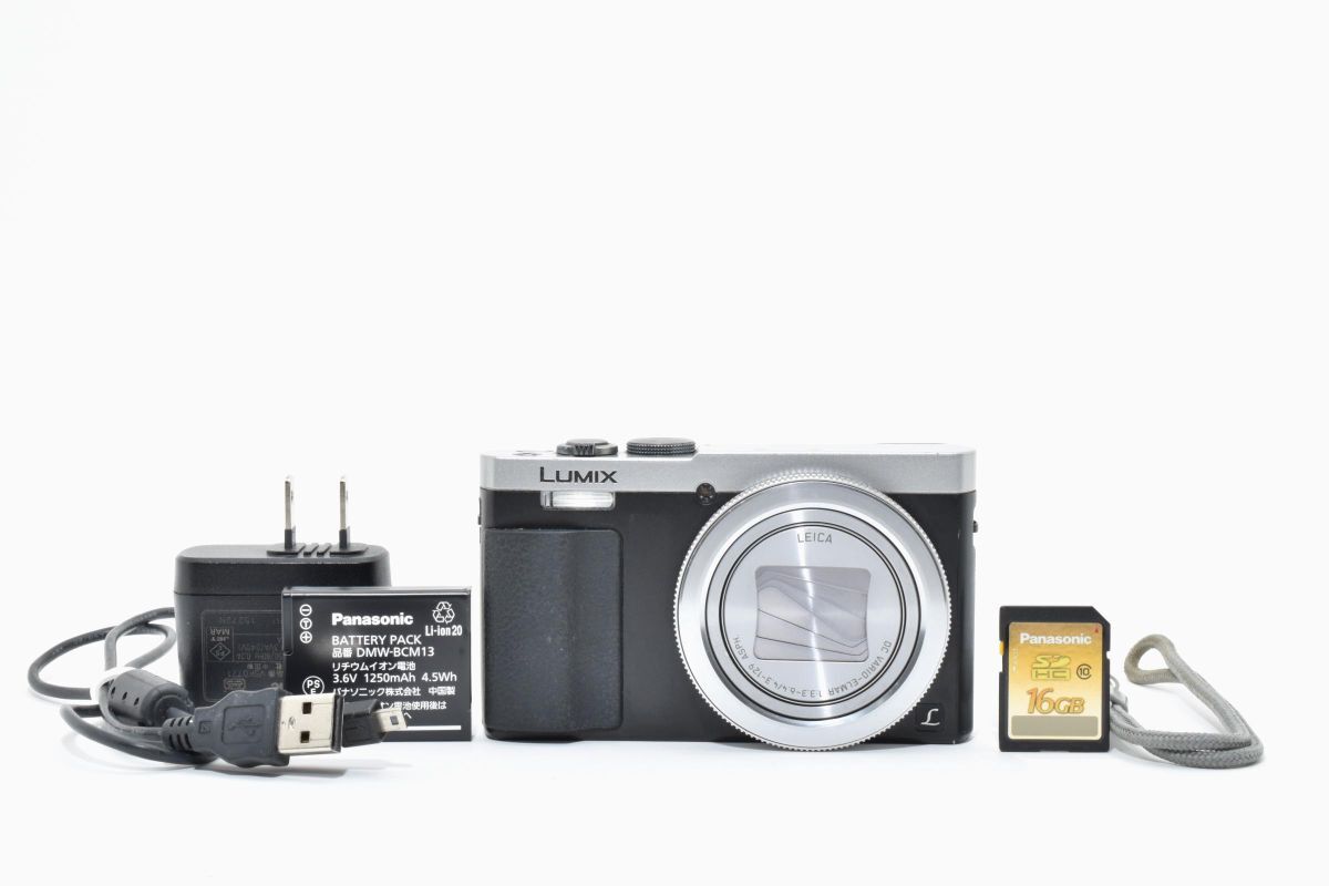 【大人気】 Panasonic パナソニック Lumix DMC-TZ70 コンパクトデジタルカメラ コンデジ #4263